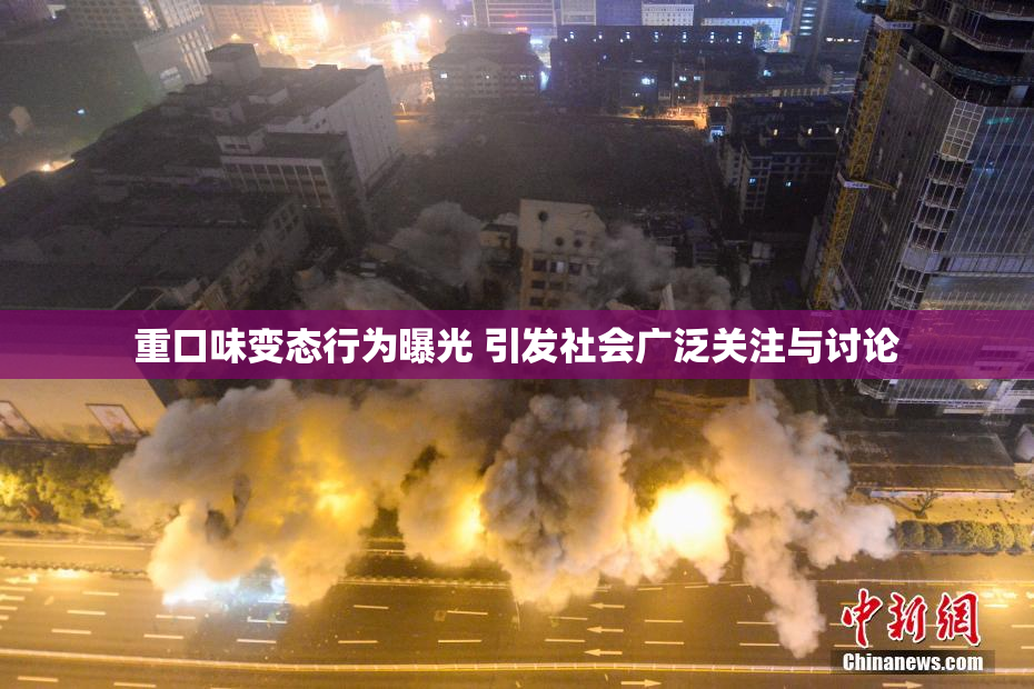重口味变态行为曝光 引发社会广泛关注与讨论