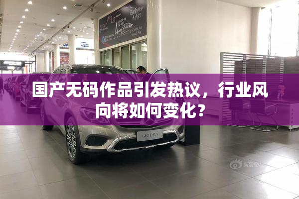 国产无码作品引发热议，行业风向将如何变化？