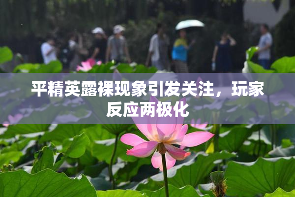 平精英露裸现象引发关注，玩家反应两极化