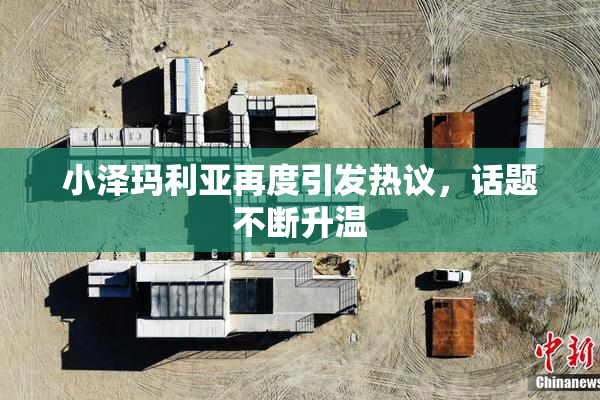 小泽玛利亚再度引发热议，话题不断升温