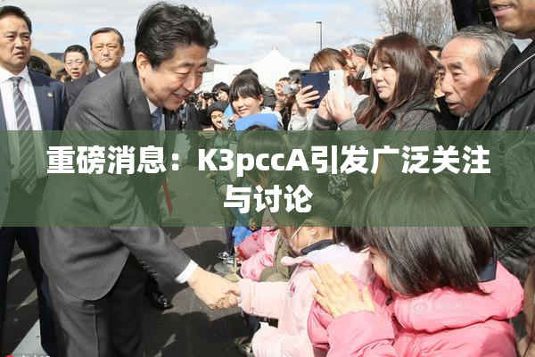 重磅消息：K3pccA引发广泛关注与讨论