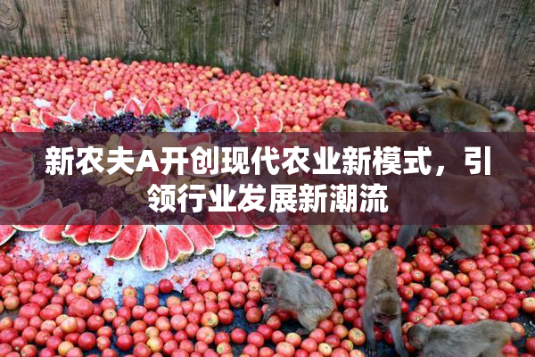 新农夫A开创现代农业新模式，引领行业发展新潮流