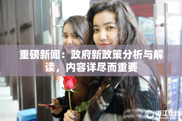 重磅新闻：政府新政策分析与解读，内容详尽而重要