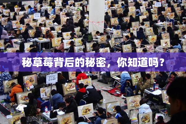 秘草莓背后的秘密，你知道吗？