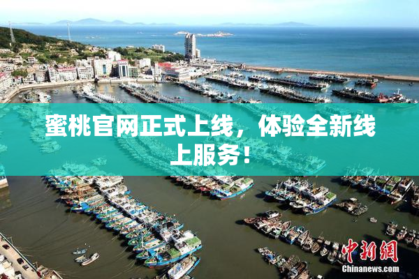 蜜桃官网正式上线，体验全新线上服务！