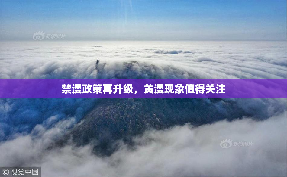 禁漫政策再升级，黄漫现象值得关注