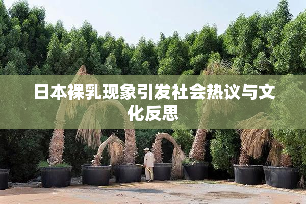 日本裸乳现象引发社会热议与文化反思