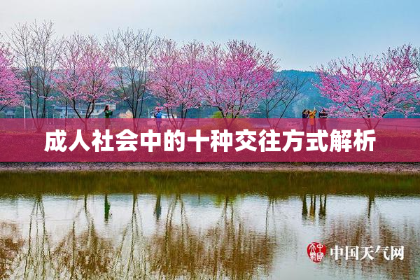 成人社会中的十种交往方式解析