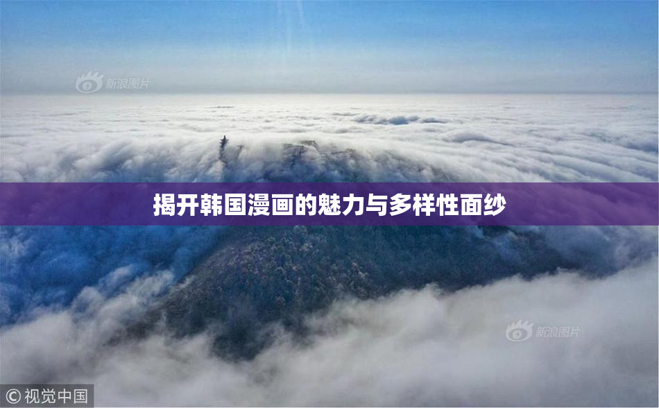 揭开韩国漫画的魅力与多样性面纱