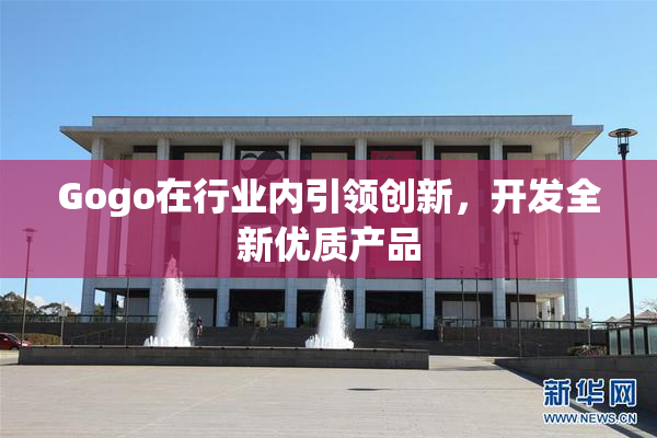 Gogo在行业内引领创新，开发全新优质产品