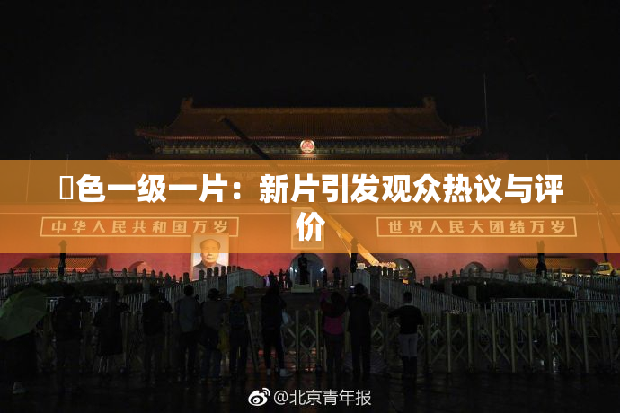 黃色一级一片：新片引发观众热议与评价