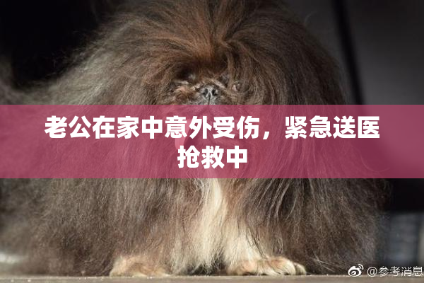 老公在家中意外受伤，紧急送医抢救中