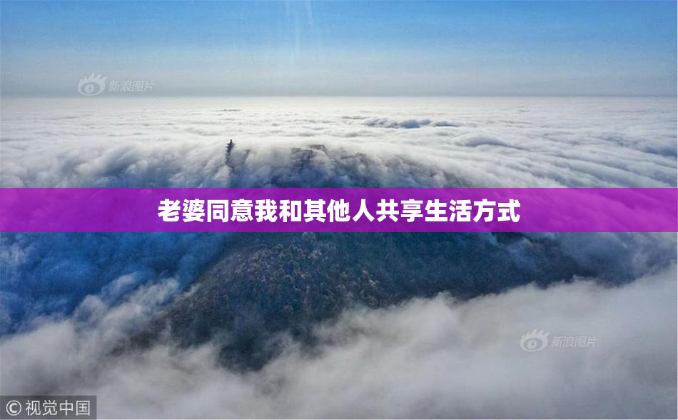 老婆同意我和其他人共享生活方式