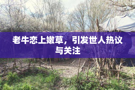 老牛恋上嫩草，引发世人热议与关注