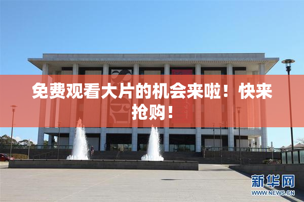 免费观看大片的机会来啦！快来抢购！