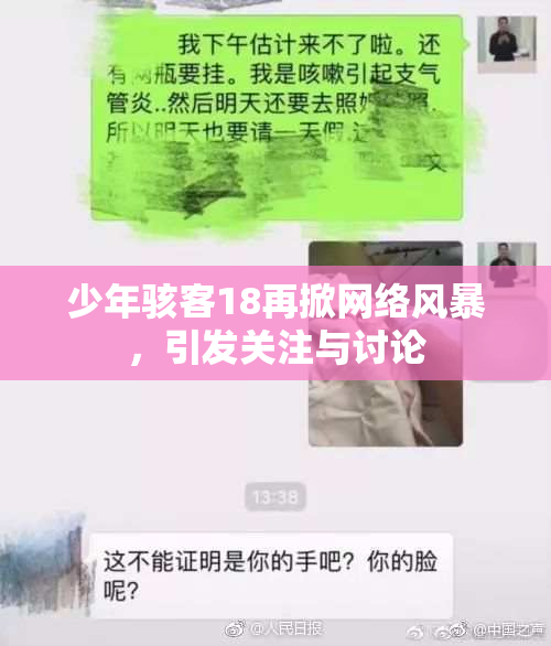 少年骇客18再掀网络风暴，引发关注与讨论
