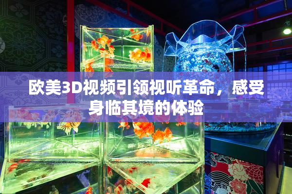 欧美3D视频引领视听革命，感受身临其境的体验