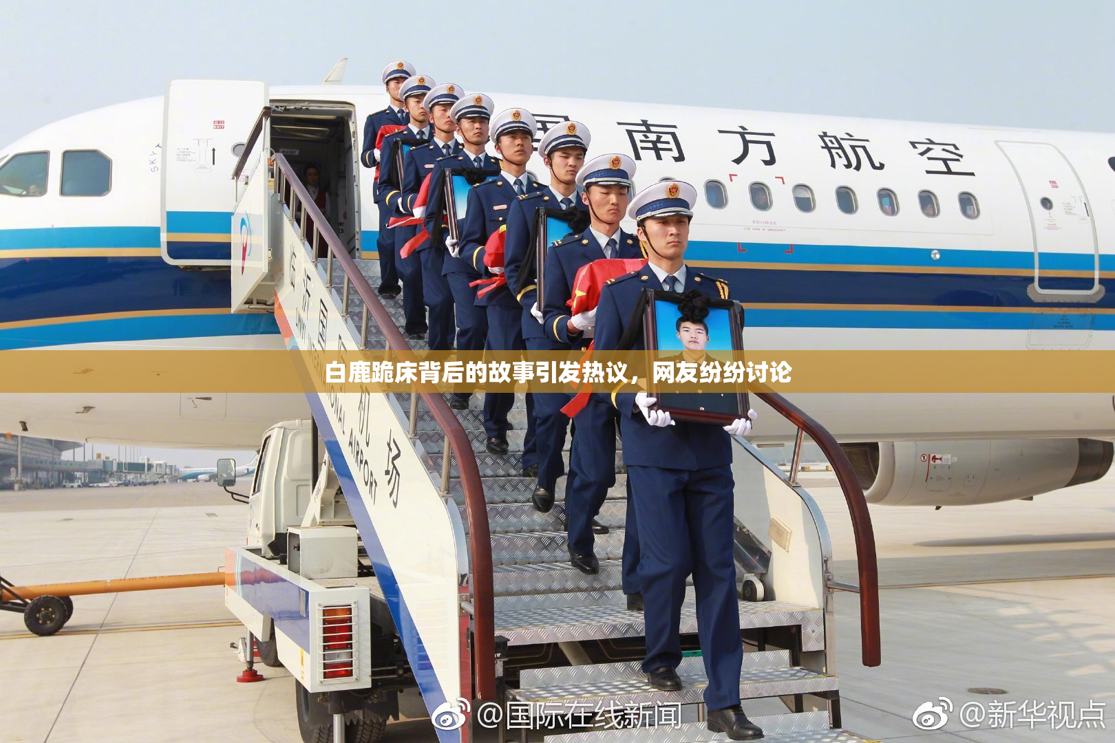 白鹿跪床背后的故事引发热议，网友纷纷讨论