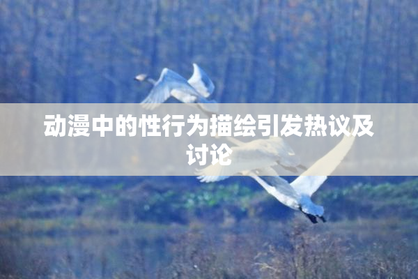 动漫中的性行为描绘引发热议及讨论