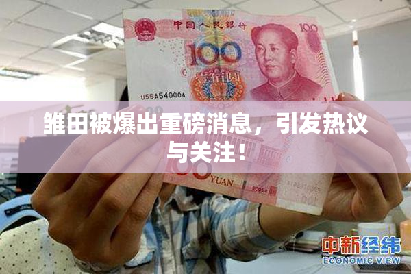 雏田被爆出重磅消息，引发热议与关注！