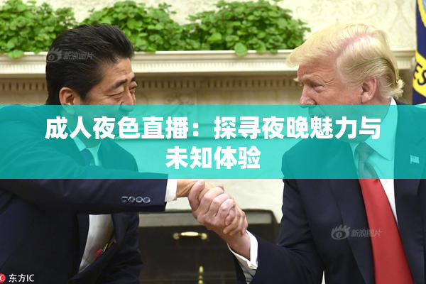 成人夜色直播：探寻夜晚魅力与未知体验