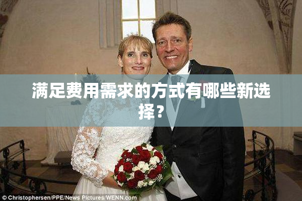 满足费用需求的方式有哪些新选择？