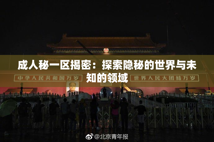 成人秘一区揭密：探索隐秘的世界与未知的领域