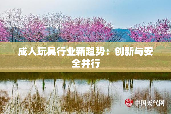 成人玩具行业新趋势：创新与安全并行