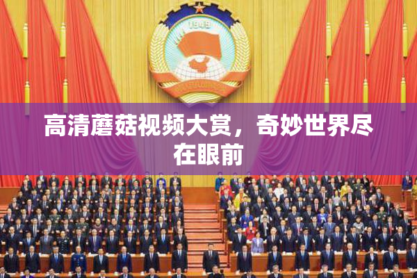 高清蘑菇视频大赏，奇妙世界尽在眼前