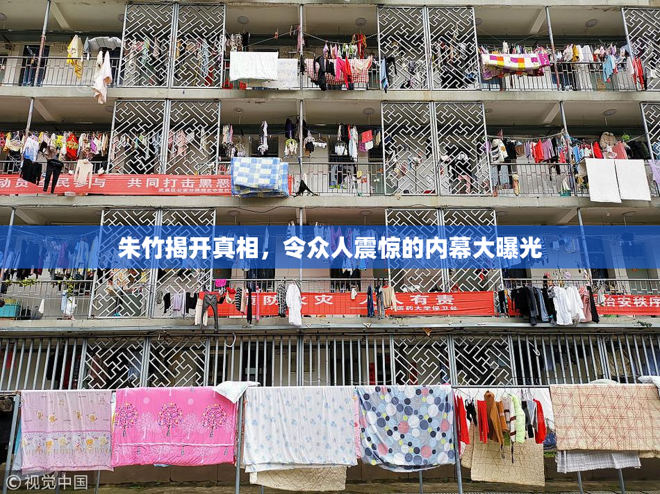 朱竹揭开真相，令众人震惊的内幕大曝光