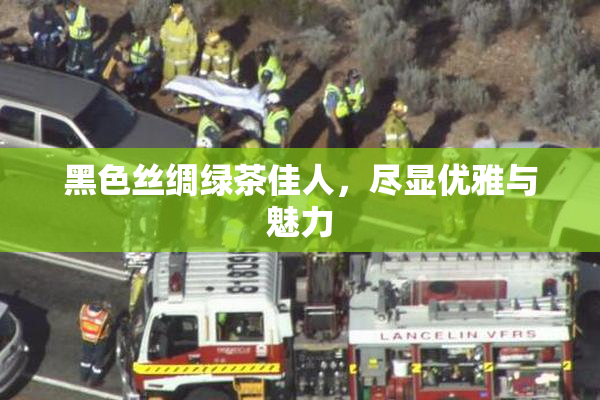 黑色丝绸绿茶佳人，尽显优雅与魅力