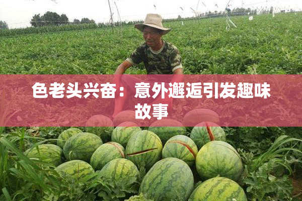 色老头兴奋：意外邂逅引发趣味故事