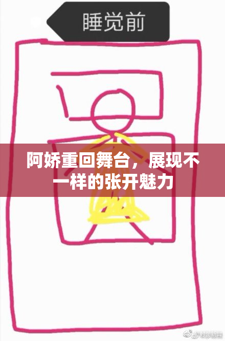 阿娇重回舞台，展现不一样的张开魅力