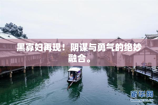黑寡妇再现！阴谋与勇气的绝妙融合。