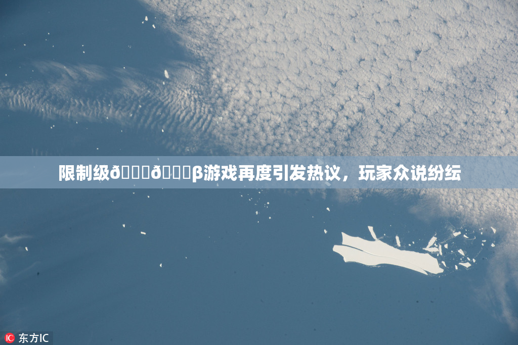 限制级🍆🍑β游戏再度引发热议，玩家众说纷纭