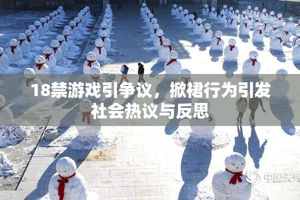 18禁游戏引争议，掀裙行为引发社会热议与反思