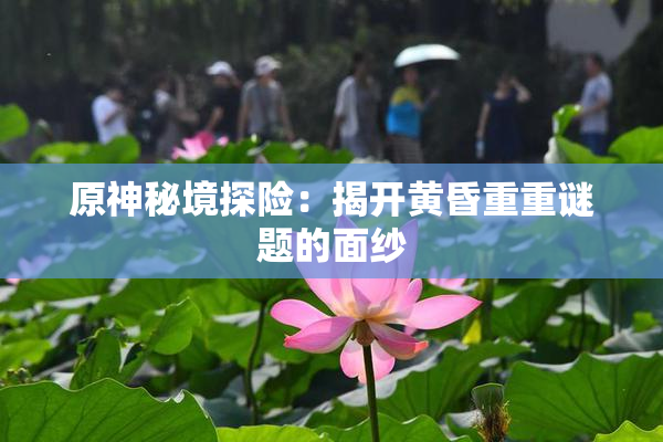 原神秘境探险：揭开黄昏重重谜题的面纱