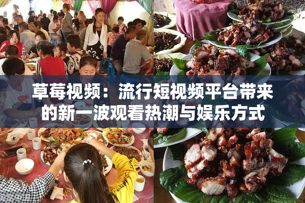 草莓视频：流行短视频平台带来的新一波观看热潮与娱乐方式