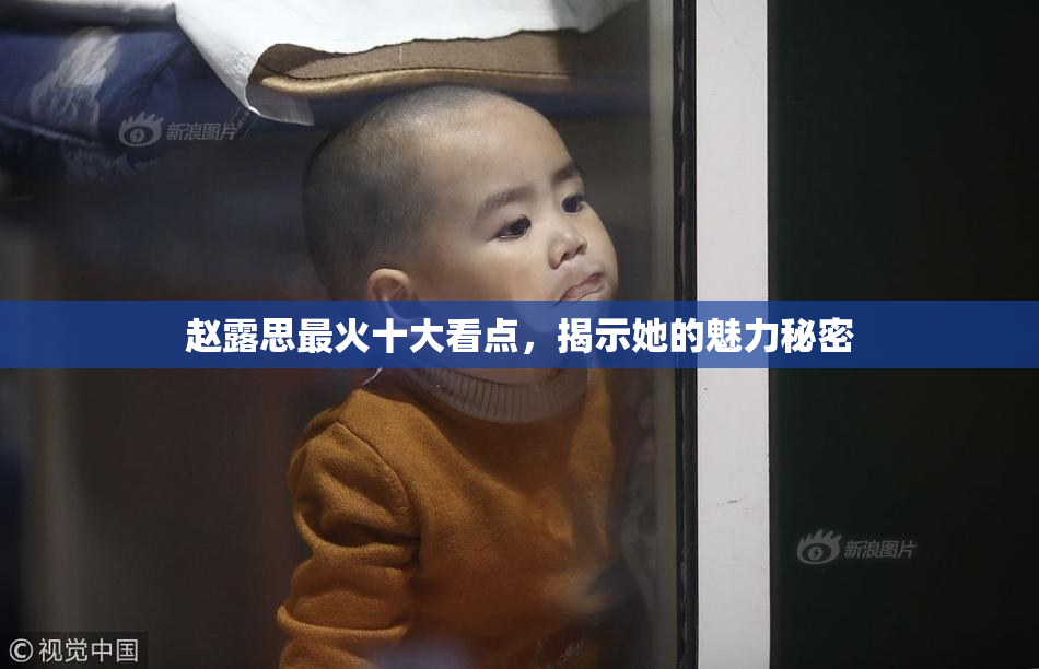 赵露思最火十大看点，揭示她的魅力秘密