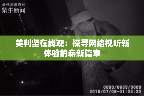 美利坚在线观：探寻网络视听新体验的崭新篇章