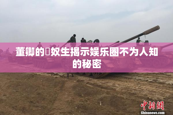 董卿的婬奴生揭示娱乐圈不为人知的秘密