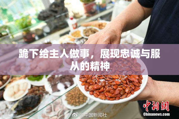跪下给主人做事，展现忠诚与服从的精神