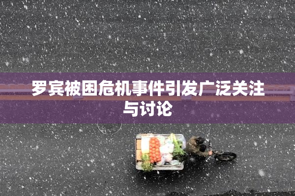 罗宾被困危机事件引发广泛关注与讨论