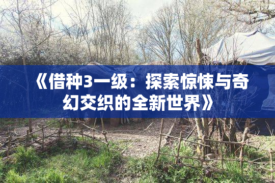 《借种3一级：探索惊悚与奇幻交织的全新世界》