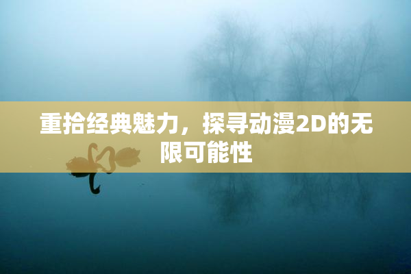 重拾经典魅力，探寻动漫2D的无限可能性
