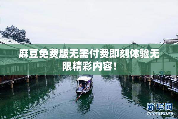 麻豆免费版无需付费即刻体验无限精彩内容！