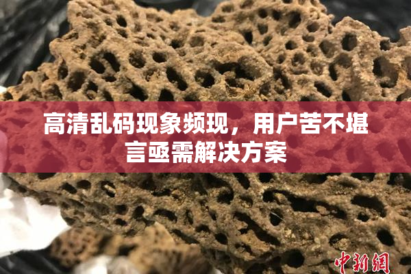 高清乱码现象频现，用户苦不堪言亟需解决方案