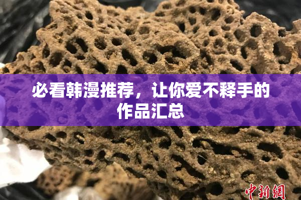 必看韩漫推荐，让你爱不释手的作品汇总