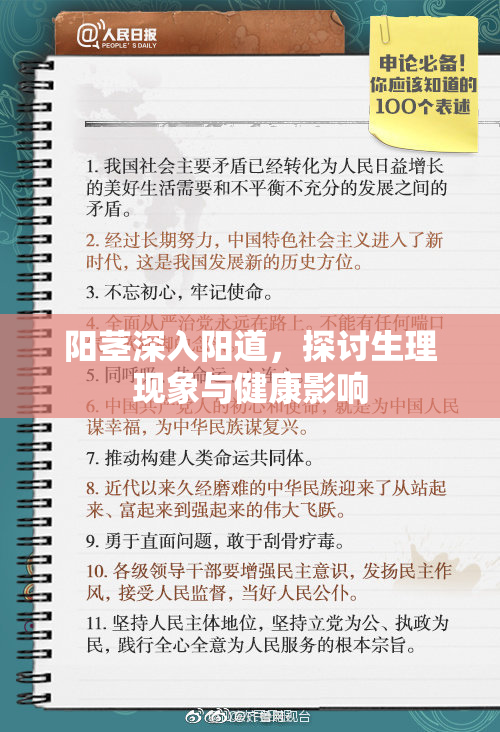 阳茎深入阳道，探讨生理现象与健康影响