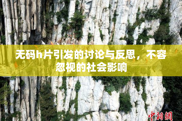 无码h片引发的讨论与反思，不容忽视的社会影响